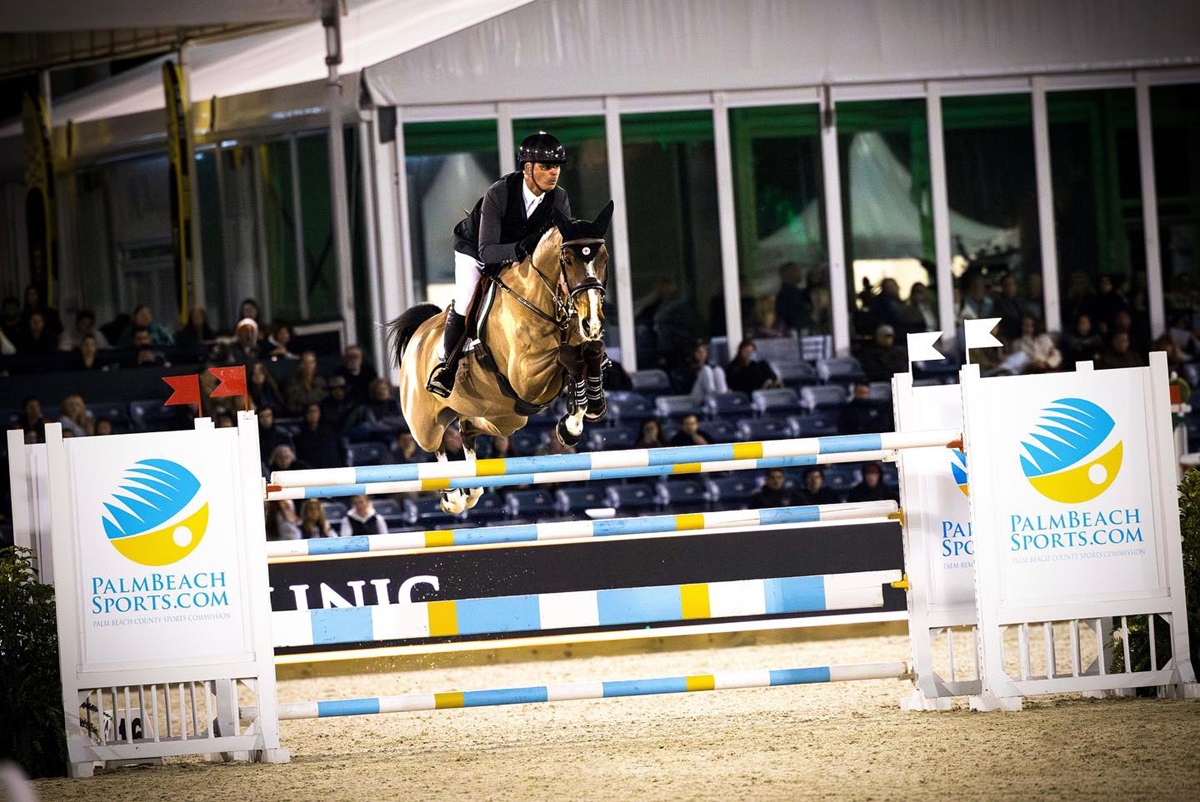 Rodrigo Pessoa & Gonzalo Galopam Rumo a Vitória no Grande Prêmio Palm Beach Equine Clinic