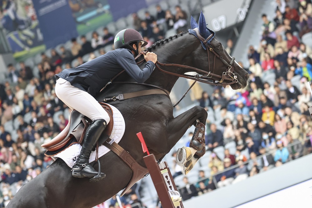 Marlon Zanotelli & Zy Zento Sobem ao Pódio no Longines Global Champions Tour de Xangai CSI 5*