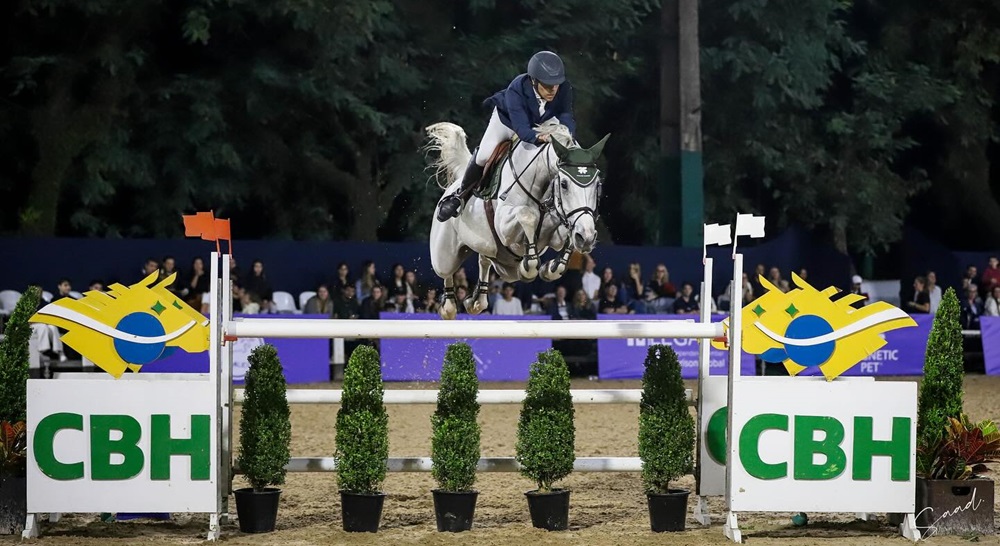 Luiz Gustavo Vinhaes Ferreira & Mircana des Flandres Conquistam a Copa Ouro Mari Serra