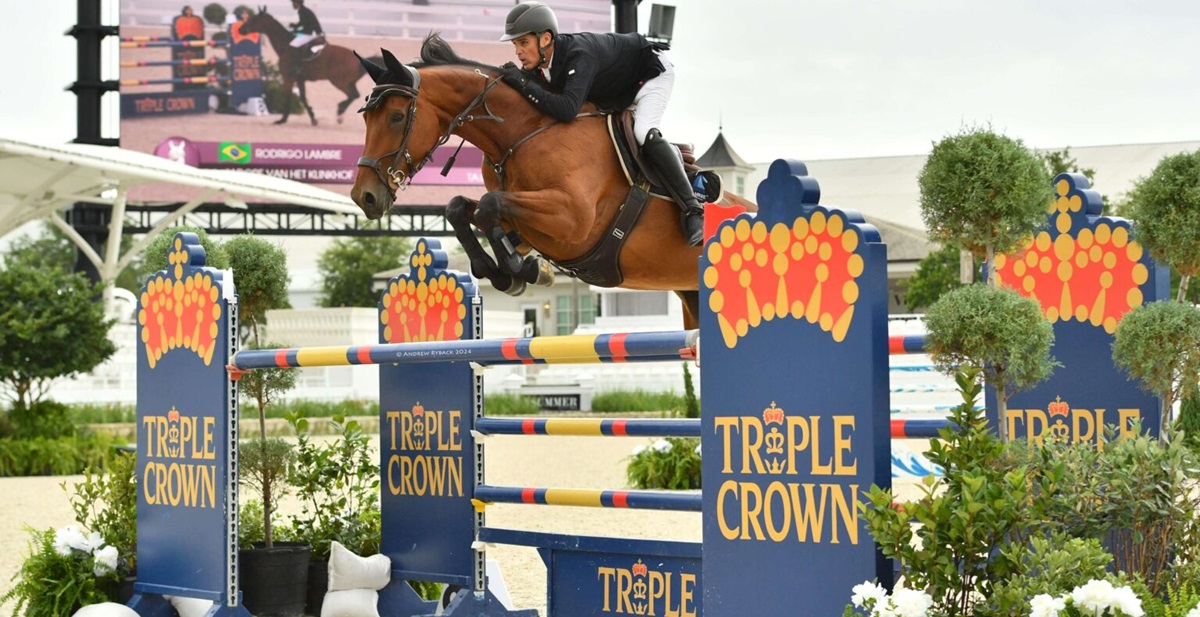 Rodrigo Lambre & J’Adore van het Klinkhof Conquistam Mais Uma Grande Vitória em Ocala