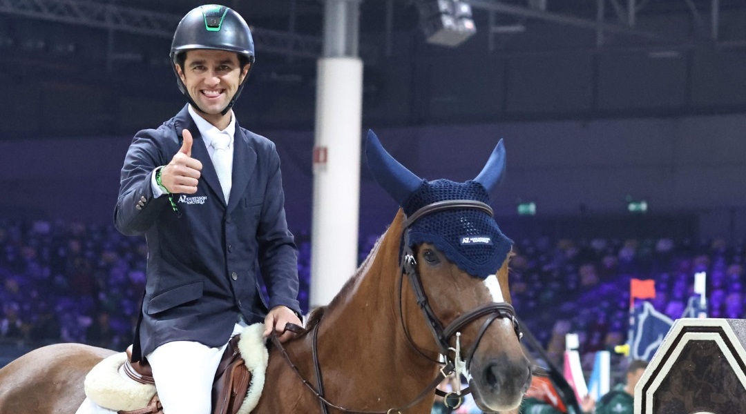 Criação Brasileira no Topo! GB Diamantina Brilha na Sela de Marlon Zanotelli em Verona!