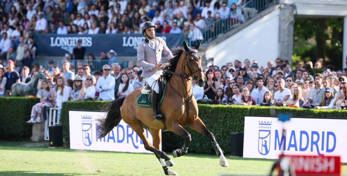 O Brasil Sobe no Pódio com Stephan Barcha & Chevaux Primavera Império Egípcio no Grande Prêmio de Madrid CSI 5*